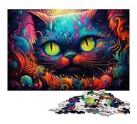 Adults 1000 Pieces Puzzle Alice Cat Impossible Puzzle for And Teenager Age 14 Years Up 1000 PCS(75x50cm)