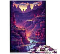 Adults 1000 Pieces Puzzle american grand canyon Toys Educational Games Stress Relieving 26x38cm Enhance love between couples