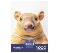 Adults 1000 Pieces Puzzle An Armadillo Taking A Selfie Adult Jigsaw Puzzle Family Games Staycation Kill Time Birthday Present, Gifts, 70x50cm/1000pcs