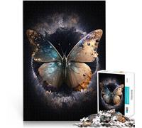 Adults 1000 Pieces Puzzle Art Dream Butterfly Impossible Puzzle 26x38cm is ideal as gifts for the whole family for teenager 14+
