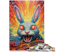 Adults 1000 Pieces Puzzle Art Rabbits DIY Puzzle Toys 26x38cm is ideal as a gift for the whole family for and teenager Age 14 and Up