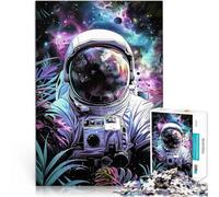 Adults 1000 Pieces Puzzle Astronaut 7 Familienspiel zum Stressabbau, schwierige Herausforderung Wanddekoration38x26cm