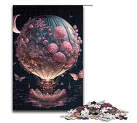 Adults 1000 Pieces Puzzle Balloon in Space DIY Puzzle Toys Great Gifts for Christmas for Teenager Age 14+ 75x50cm