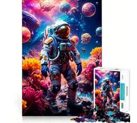 Adults 1000 Pieces Puzzle Beautiful Chaos Exact Cut Art Cognitive Fun Play Leisure Play Fun Christmas Calm Gift (38x26cm)