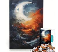 Adults 1000 Pieces Puzzle Beginners Dive Into The Unknown, Brain Teaser Game, Birthday Present, Suitable for Desktop Decoration 50x75cm