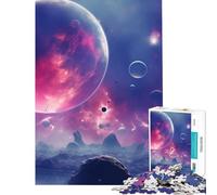 Adults 1000 Pieces Puzzle Beyond The Horizon Galaxie for Educational Game Challenging Game Toys Great Gifts for Games Family Activities (Size 38x52cm)