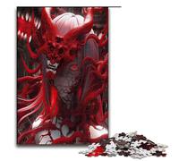 Adults 1000 Pieces Puzzle Blood Red Shadow DIY Puzzle Toys Great Gifts for Christmas for Teenager Age 14+ 75x50cm