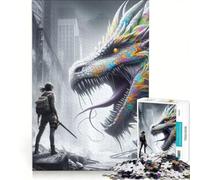 Adults 1000 Pieces Puzzle Chromas Awakening, Relaxing Games, Parent-child Interaction, Birthday Present,Travel Gifts, 50x75cm