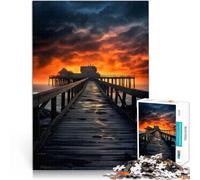 Adults 1000 Pieces Puzzle colorful landscape art Made of wood，for age 14 years and over Improve memory Gifts Ideas。size：50x75cm/14.96x20.47inch