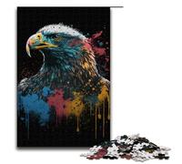 Adults 1000 Pieces Puzzle Colourful Eagles DIY Puzzle Toys Great Gifts for Christmas for Teenager Age 14+ 1000 PCS