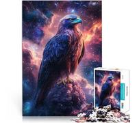 Adults 1000 Pieces Puzzle Cosmic Nebula Eagle Made of cardboard for age 14 years and over Train your brain and your hands Christmas game Gifts 。size:38x52cm/14.96x20.47inch