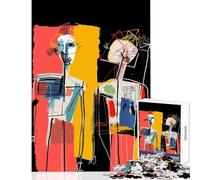 Adults 1000 Pieces Puzzle Couple Thoughts Original Jigsaws for Adults Puzzle For Family Fun Educational Challenge Toy Intellectual Game (38x52cm)