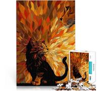 Adults 1000 Pieces Puzzle Cub Becoming Dekomprimierendes intellektuelles Lernspielzeug Eltern-Kind-Interaktion38x26cm
