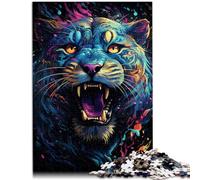 Adults 1000 Pieces Puzzle cute little cosmic leopards Precision Cut Jigsaw Puzzle 26x38cm deal as gifts for the whole family