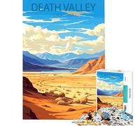 Adults 1000 Pieces Puzzle Death Valley California for Educational Game Challenge Toy for Educational Game Home Art Decor Art Work Gifts (Size 75x50cm)