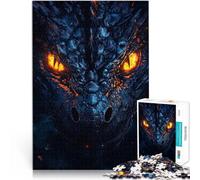 Adults 1000 Pieces Puzzle Ember-Eyed Dragon Spielzeug-Intellektuelles Spiel Einzigartige Geburtstags- und Geschenkideen75x50cm