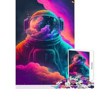 Adults 1000 Pieces Puzzle Floating Among The Stars Jigsaws for Adults Puzzle Stress Reliever Difficult And Challenge Toys Educational Games (38x52cm)