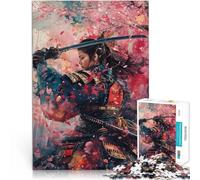 Adults 1000 Pieces Puzzle Geisha Samurai Japanese Geschenke zum Suchbegriff: "Herausfordernde Spiele" Kunstwerk Geschenk38x26cm