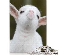Adults 1000 Pieces Puzzle Gifts Baby Animal Goat Wood Puzzles For Adults Teenagers Teenager Man Woman Gift 1000pcs (75x50cm)