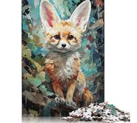 Adults 1000 Pieces Puzzle Gifts Fennec Oasis Wood Puzzles For Adults Teenagers Teenager Man Woman Gift 1000pcs (75x50cm)