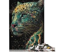 Adults 1000 Pieces Puzzle Gifts Leopard Japan Style Puzzles for Adults Puzzles Brain Teaser Game 300pcs (40x28cm)