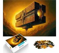 Adults 1000 Pieces Puzzle Golden Hour Craft Made of wood for age 14 years and over Decompressing Intellectual Educational Toy great gift。size：50x75cm/19.68x29.52inch