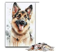 Adults 1000 Pieces Puzzle Husky Watercolor DIY Puzzle Toys Great Gifts for Christmas for Teenager Age 14 75x50cm