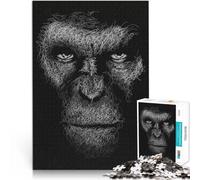 Adults 1000 Pieces Puzzle King kong Herausforderndes Spielspielzeug Lustige Aktivitäten für zu Hause, Geburtstagsgeschenk, Reisegeschenk,38x26cm