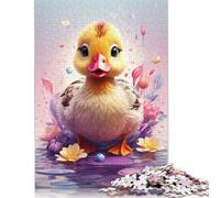 Adults 1000 Pieces Puzzle Little Duck Wooden Puzzles Jigsaw Puzzles for Adults 1000pcs (75x50cm)