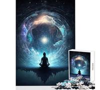 Adults 1000 Pieces Puzzle Meditative Portal Jigsaws for Adults Puzzle Stress Reliever Difficult And Challenge Toys Educational Games (38x26cm)