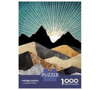 Adults 1000 Pieces Puzzle Metallic Daybreak Jigsaws for Adults Anti-Stress Toys Precision Cutting Gifts for Friends And Family 38x26cm/1000pcs