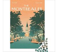 Adults 1000 Pieces Puzzle Montreal Poster Verdun | improve memory Challenging To Complete Unique Birthday and Xmas Gifts 38x52cm