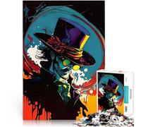 Adults 1000 Pieces Puzzle Mysterious Professor für Lernspiel-Herausforderungsspielzeug Kunstwerk Geschenk75x50cm