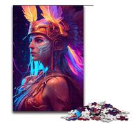 Adults 1000 Pieces Puzzle Neon Athena DIY Puzzle Toys Great Gifts for Christmas for Teenager Age 14 75x50cm