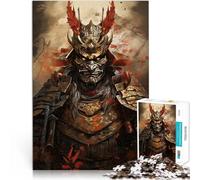 Adults 1000 Pieces Puzzle Samurai Art Staycation Kill time 50x75cm is ideal as a gift for the whole family Suitable for and 14