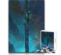 Adults 1000 Pieces Puzzle Soul Sword of Cosmos Enjoyful Peaceful Spare Time Exact Precision Fit Play Toy Size 38x26cm