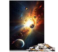 Adults 1000 Pieces Puzzle Start of the solar system Impossible Puzzle 26x38cm Artists Collection Fine Art Suitable for and teenager 14 and up