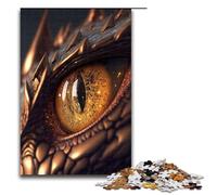 Adults 1000 Pieces Puzzle Stunning Dragon Eye II DIY Puzzle Toys Great Gifts for Christmas for Teenager Age 14 75x50cm