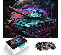 Adults 1000 Pieces Puzzle Tanks Help the brain exercise addictive toys to cultivate patience is ideal as gifts for the whole family 50x70cm