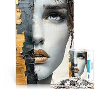 Adults 1000 Pieces Puzzle The face of modernity Dekomprimierendes intellektuelles Lernspielzeug Wanddekoration52x38cm
