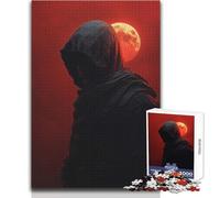 Adults 1000 Pieces Puzzle The Shadow of The Assassin Relaxing Gentle Leisure Pursuit Fine Smooth Cut Craft Toy Size 38x52cm