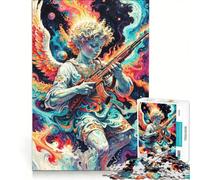 Adults 1000 Pieces Puzzle The War Angel Brain Teaser Game Birthday Present Suitable for Desktop Decoration 50x75cm