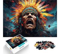 Adults 1000 Pieces Puzzle warrior Precision Cut Jigsaw Puzzle 26x38cm for is ideal as a gift for the whole family for teenager Age 14 Up