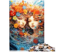 Adults 1000 Pieces Puzzle woman Family Game for and 26x38cm Every Piece is Unique - Challenging Family Fun Game for ages 14+