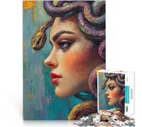 Adults 2000 Piece Jigsaw Puzzle Artistic painting Medusa Game Toys 70x100cm gifts for friends and family for ages 14+