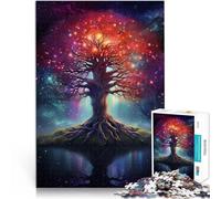 Adults 2000 Piece Jigsaw Puzzle cosmic tree of life Herausfordernd Schwierig Wunschliste mit dem Weihnachtsmann70x100cm