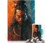 Adults 2000 Piece Jigsaw Puzzle Duality of Shiva Spielspielzeug als Familiengeschenk Geburtstagsgeschenke70x100cm