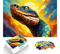 Adults 2000 Piece Jigsaw Puzzle Fantasy Snake Print Familienspiel für und Jedes Stück ist einzigartig Anspruchsvolles Familienspiel70x100cm