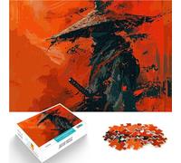 Adults 2000 Piece Jigsaw Puzzle Last Samurai Spielzeug-Intellektuelles Spiel Wunschliste mit dem Weihnachtsmann70x100cm