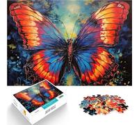 Adults 2000 Pieces Puzzle Colorful butterfly Made of cardboard for age 14 years and over Analysis and logic Birthday Gifts。size:70x100cm/27.5x39.3inch